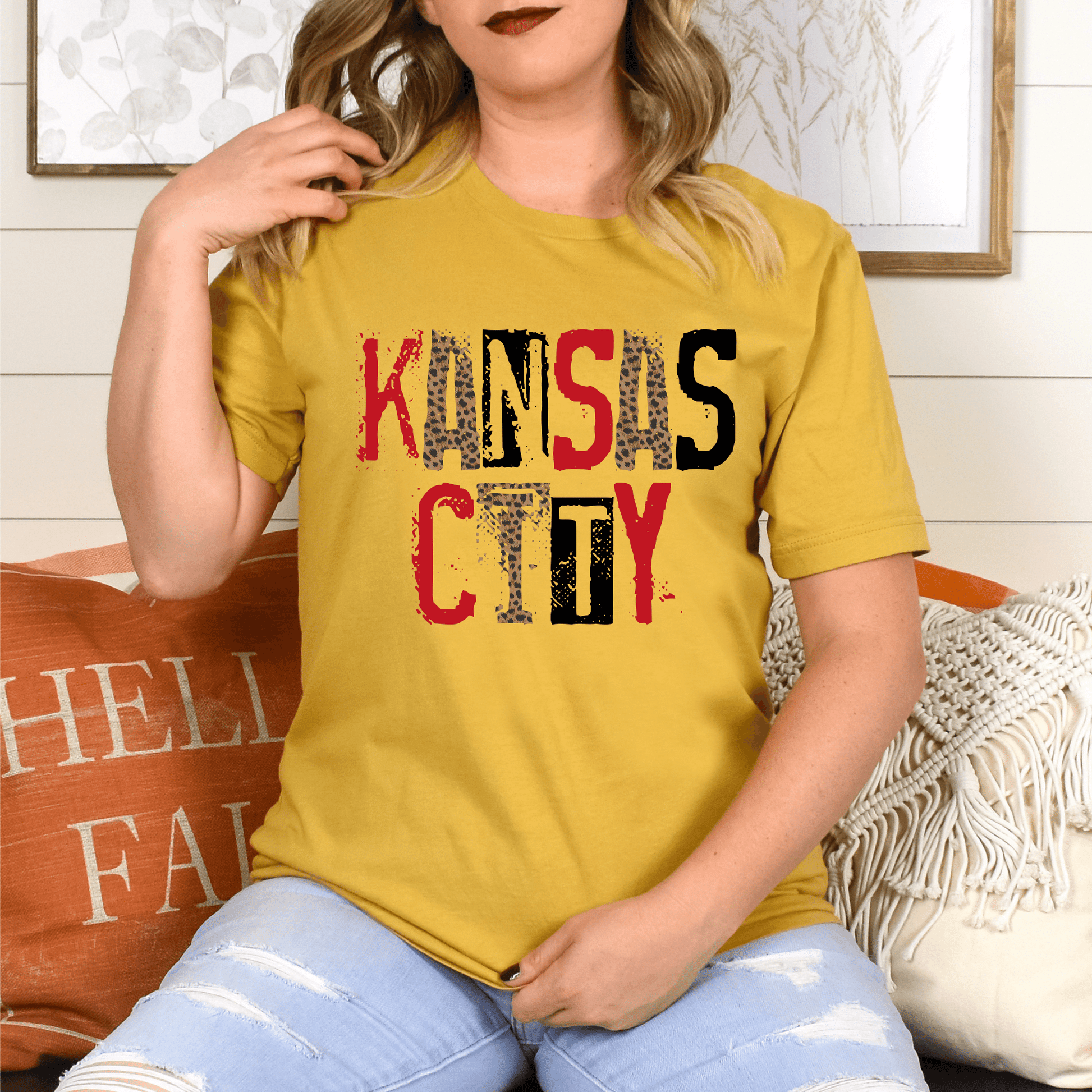 kansas city chiefs leopard shirt